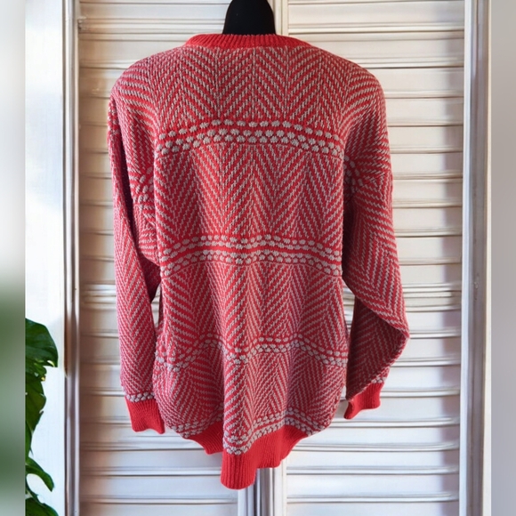 Monty Glen Vintage Oversized Grandpa Unisex Sweater - Picture 2 of 5